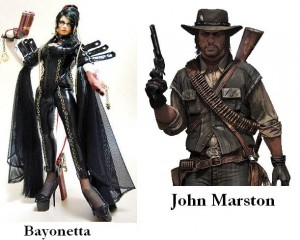 John Marston and Bayonetta